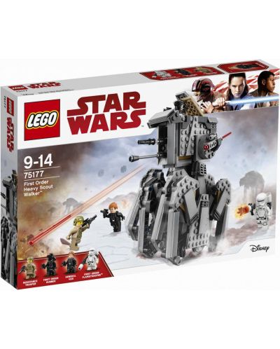 Конструктор Lego Star Wars - Тежко въоръжен Скаут на Първата заповед (75177) - 1