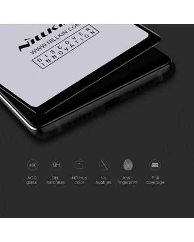 Стъклен протектор Nillkin - 3D CP Plus Max, Xiaomi Mi 8 SE, черен - 10