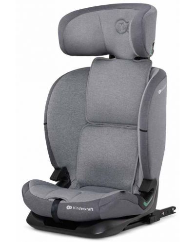 Столче за кола KinderKraft - Oneto3 i-Size, 9-36 kg, Cool grey - 6