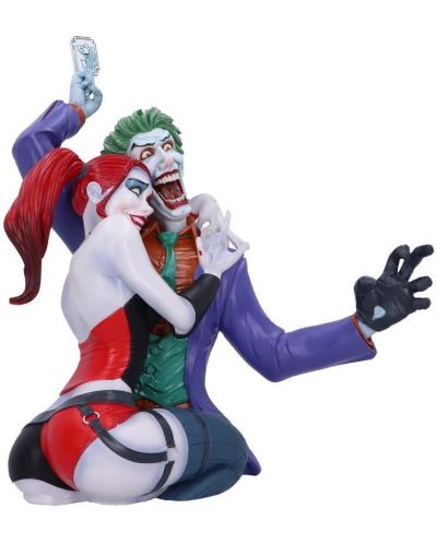 Статуетка бюст Nemesis Now DC Comics: Batman - The Joker and Harley Quinn, 37 cm - 4