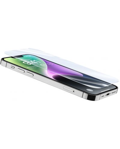 Стъклен протектор Cellularline - Tetra, iPhone 14/14 Pro - 1