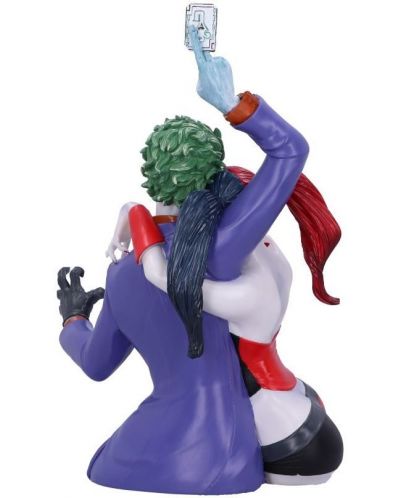 Статуетка бюст Nemesis Now DC Comics: Batman - The Joker and Harley Quinn, 37 cm - 3