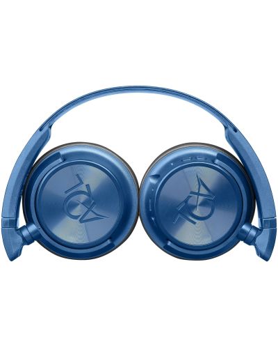 Безжични слушалки с микрофон AQL - Helios, сини - 4