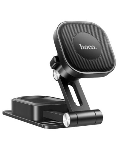 Поставка за кола Hoco - H4 Magnetic Grip Dashboard, черна - 1