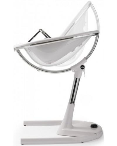 Mima Висок стол за хранене с бяла рамка Moon – Black - 6