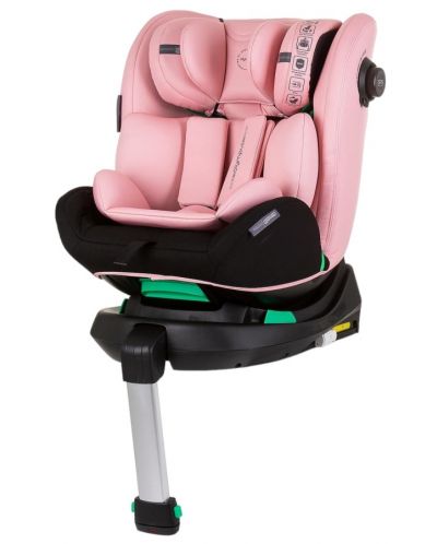Столче за кола Chipolino - Олимпус, 360°, I-Size, 40-150 cm, фламинго  - 1