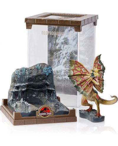 Статуетка The Noble Collection Movies: Jurassic Park - Dilophosaurus, 18 cm - 2