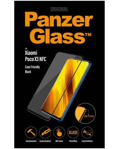 Стъклен протектор PanzerGlass - Xiaomi Poco X3 - 2