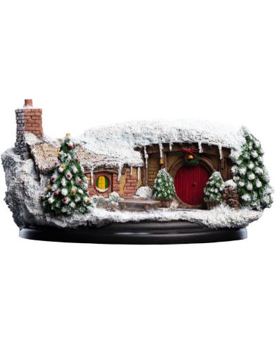 Статуетка Weta Movies: The Hobbit - 35 Bagshot Rog (Christmas Edition), 7 cm