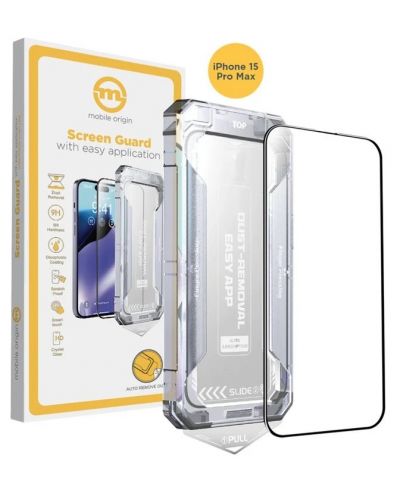 Стъклен протектор Mobile Origin - Guard, iPhone 15 Pro Max - 1