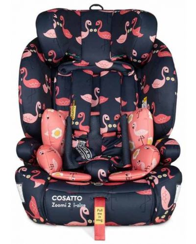 Столче за кола Cosatto - Zoomi 2 i-Size, 76-150 cm, Pretty Flamingo - 3