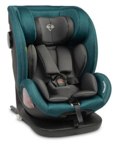 Столче за кола Caretero - Securo, i-Size, IsoFix, 40-150 cm, Emerald - 1