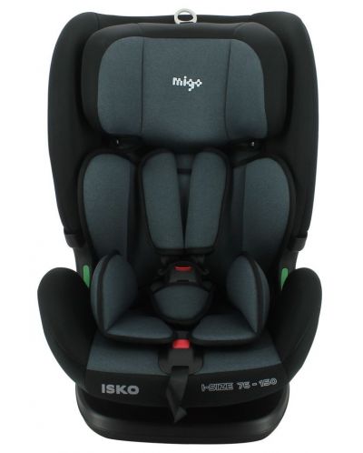 Столче за кола Migo - Isko, i-Size, с IsoFix, 76-150 cm, Grey - 2