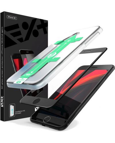 Стъклен протектор Next One - 3D Glass, iPhone SE - 3