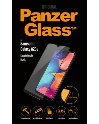 Стъклен протектор PanzerGlass - Case Friend, Galaxy A10E/A20E - 3