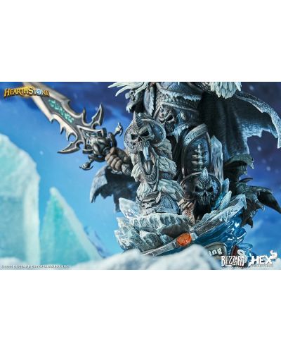 Статуетка HEX Collectibles Games: Hearthstone - The Lich King, 48 cm - 3