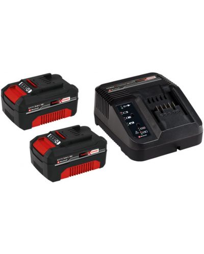 Стартов компплект Einhell - Power X-Change, 18 V, 2 x 3.0 Ah - 1