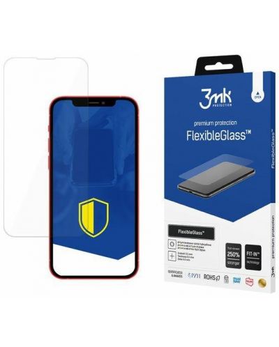 Стъклен протектор 3mk - FlexibleGlass, iPhone 13 Pro Max - 1