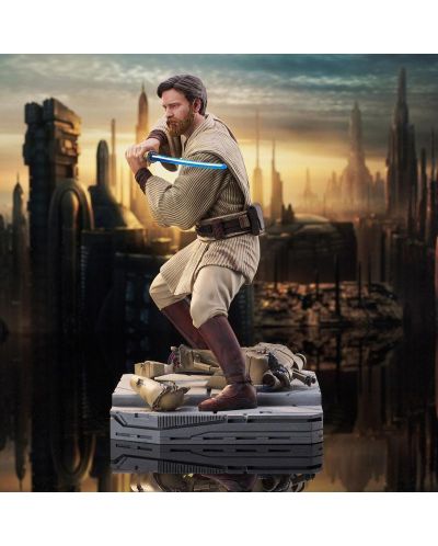 Статуетка Gentle Giant Movies: Star Wars - Obi-Wan Kenobi (Milestones), 30 cm - 5