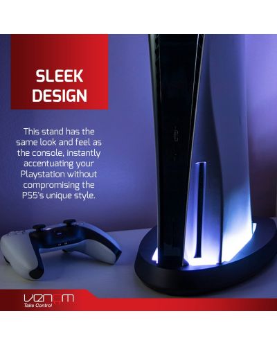 Стойка за конзола Venom Multi-Colour LED Stand (PS5) - 3