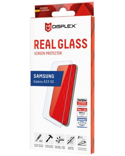 Стъклен протектор Displex - Real 2D, Galaxy A33 5G - 1