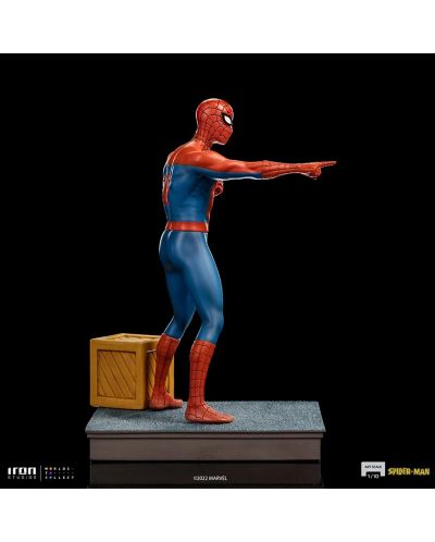 Статуетка Iron Studios Marvel: Spider-Man - Spider-Man (60's Animated Series) (Pointing) - 4