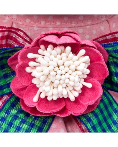 Плюшена играчка Budi Basa - Зайка Ми, с бледо розова рокля на точки, 25 cm - 5