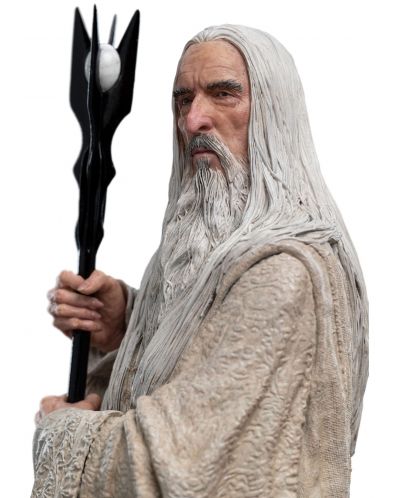 Статуетка Weta Movies: The Lord of the Rings - Saruman the White Wizard (Classic Series), 33 cm - 8