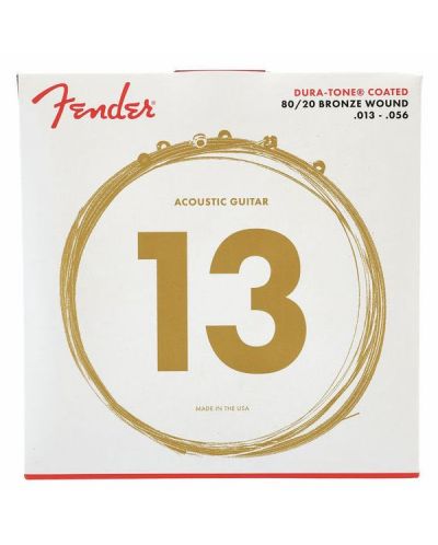 Струни за акустична китара Fender - 880M, 13-56, бронзови - 1