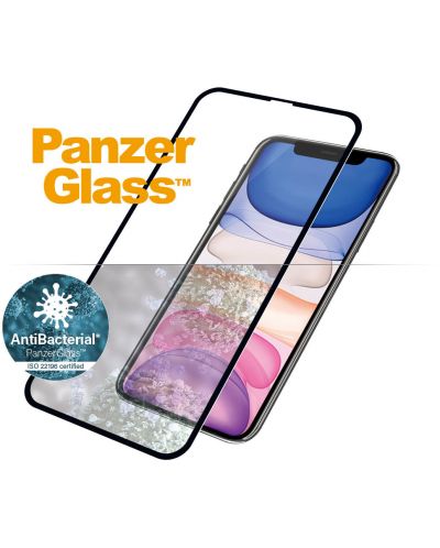 Стъклен протектор PanzerGlass - iPhone XR/11, CF - 1