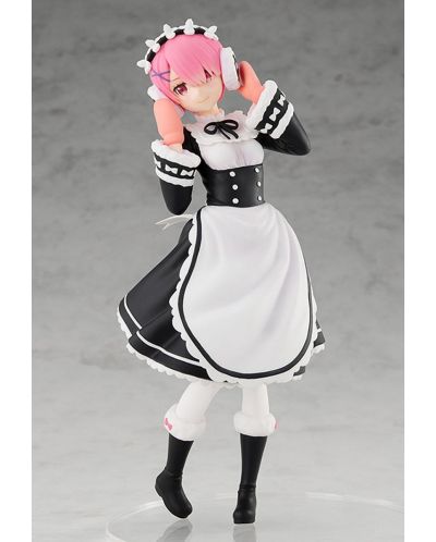 Статуетка Good Smile Company Animation: Re:Zero - Ram (Ice Season Ver.), 17 cm - 3