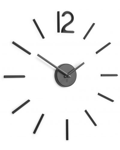 Стенен часовник Umbra - Blink, черен - 1