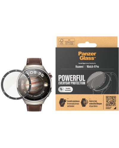 Стъклен протектор за часовник PanzerGlass - Huawei Watch 4 Pro - 1