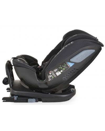 Стол за кола Cangaroo - Gravity, 360°, i-Size, с IsoFix , 40-150 cm, черен - 9