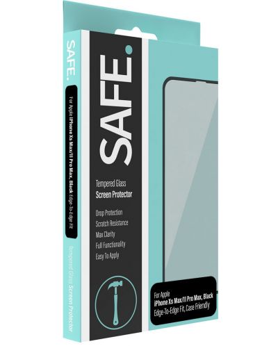 Стъклен протектор Safe - CaseFriendly, iPhone 11 Pro Max/XS Max - 3