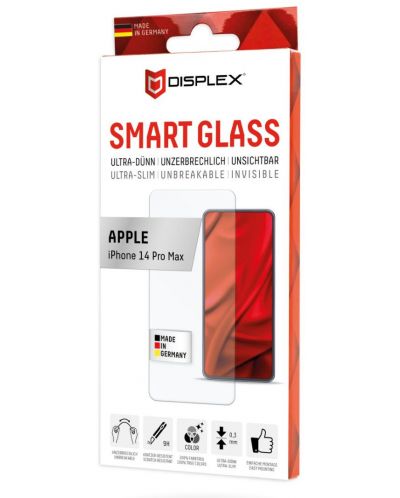 Стъклен протектор Displex - Smart 2D, iPhone 14 Pro Max - 1