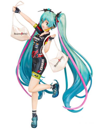 Статуетка Banpresto Animation: Hatsune Miku - Hatsune Miku (Chronicle Racing 2019), 17 cm - 4