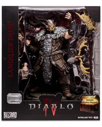 Статуетка McFarlane Games: Diablo IV - Landslide Druid (Common), 15 cm - 10