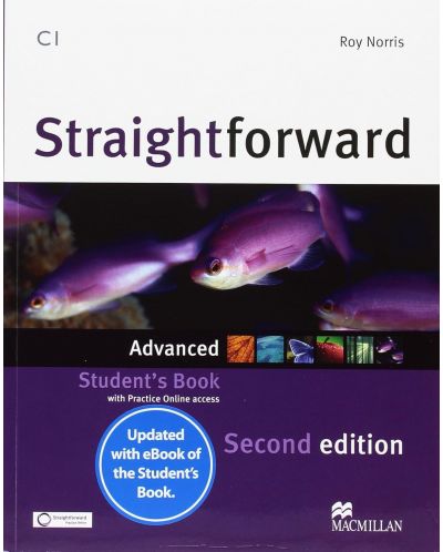Straightforward 2nd Edition Advanced Level: Student's Book with Practice Online access and eBook / Английски език: Учебник + онлайн ресурси - 1