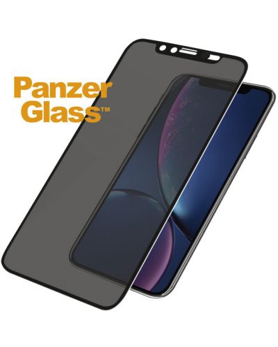 Стъклен протектор PanzerGlass - Privacy CaseFriend CamSlide, iPhone XR/11 - 1