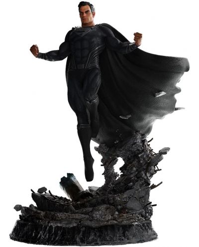Статуетка Weta DC Comics: Justice League - Superman (Black Suit), 65 cm - 2