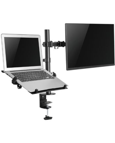 Стойка за монитор и лаптоп Newstar - FPMA-D550NOTEBOOK, 10-32", черна - 5