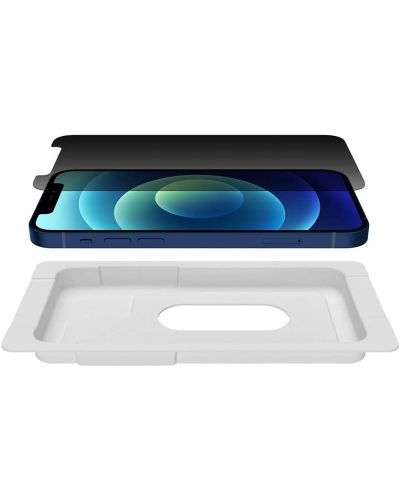Стъклен протектор Belkin - Tempered Privacy, iPhone 12 mini - 3