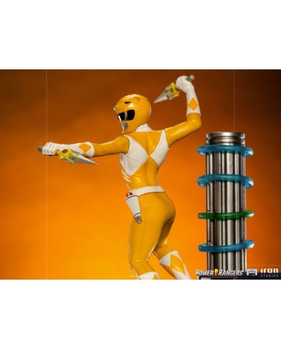 Статуетка Iron Studios Television: Mighty Morphin Power Rangers - Yellow Ranger, 19 cm - 9