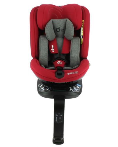 Столче за кола Nado - 012, IsoFix, i-Size, 40-145 cm, Red Stone - 2