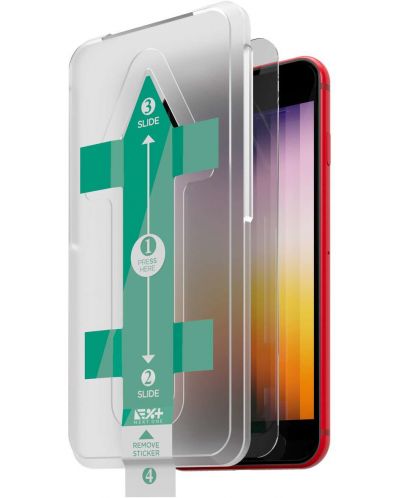 Стъклен протектор Next One - Tempered, iPhone SE 2Gen - 3