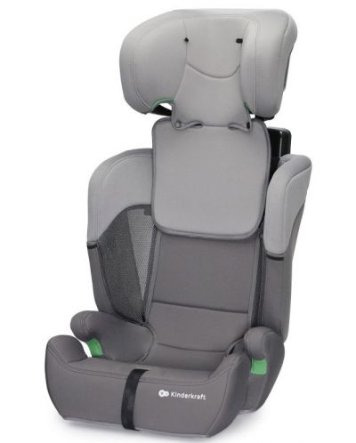 Столче за кола KinderKraft - Comfort Up, I-Size, 75-150 cm, сиво - 2