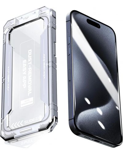 Стъклен протектор Mobile Origin - Guard, iPhone 15 - 4