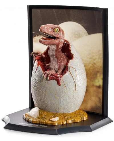 Статуетка The Noble Collection Movies: Jurassic Park - Raptor Egg (Life Finds A Way) (30th Anniversary), 12 cm - 3