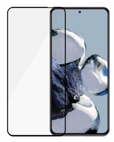 Стъклен протектор Safe - UWF, Xiaomi 12T/12T Pro, черен - 2